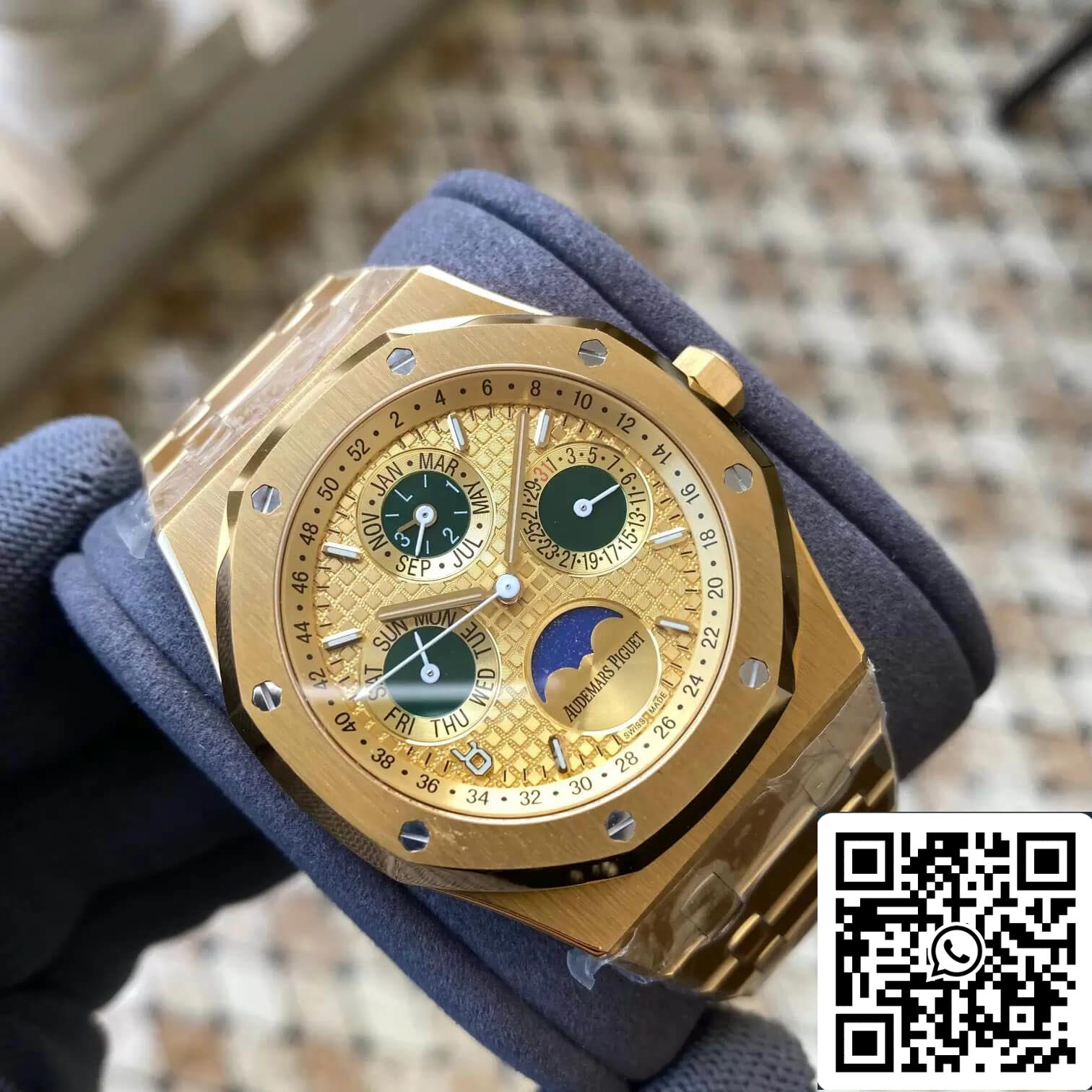 Audemars Piguet Royal Oak 26607BA.OO.1220BA.01 1:1 Best Edition APS Factory Yellow Gold EU Watch Store