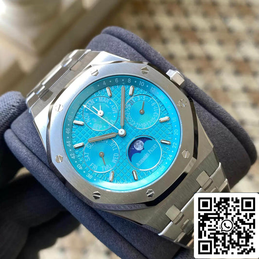 Audemars Piguet Royal Oak 26613ST.OO.1220ST.01 1:1 Best Edition APS Factory Cyan Blue Dial EU Watch Store