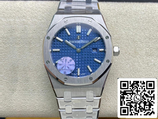 Audemars Piguet Royal Oak 67650ST.OO.1261ST.01 1:1 Best Edition JF Factory Blue Dial Swiss Quartz EU Watch Store