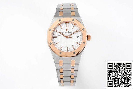 Audemars Piguet Royal Oak 77350SR.OO.1261SR.01 1:1 Best Edition 8F Factory Silver Dial EU Watch Store