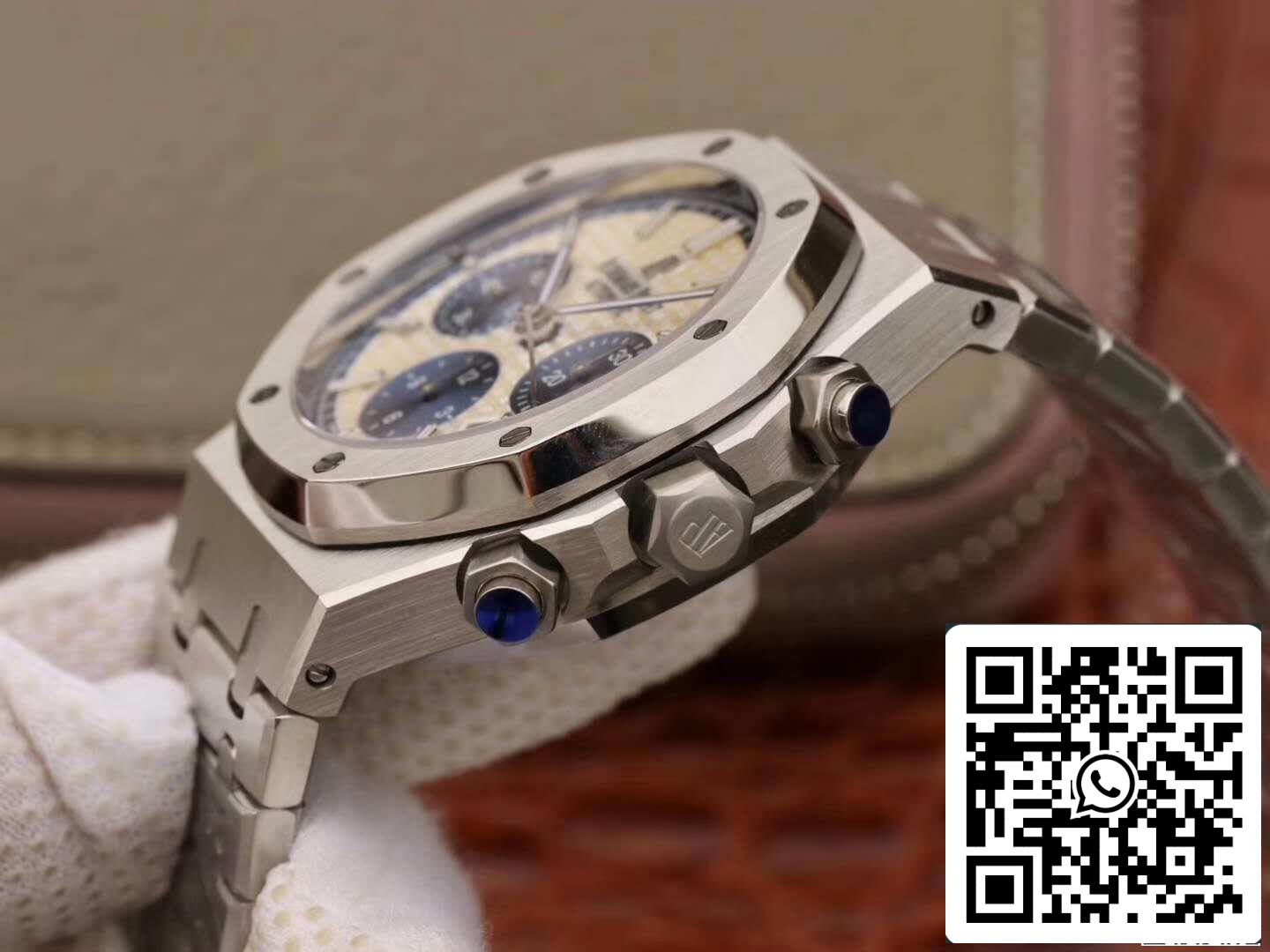 Audemars Piguet Royal Oak Chronograph 26331ST.OO.1220ST OM Factory 1:1 Best Edition Swiss ETA7750 White Dial EU Watch Store