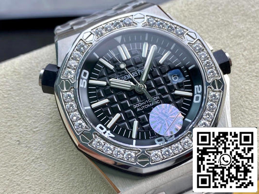 Audemars Piguet Royal Oak Offshore 15703 1:1 Best Edition JF Factory Diamond-set Bezel EU Watch Store
