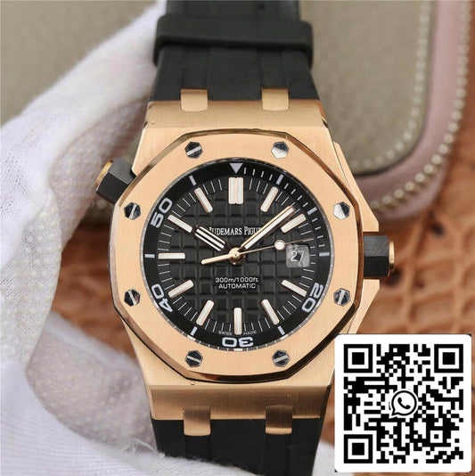 Audemars Piguet Royal Oak Offshore 15710 1:1 Best Edition JF Factory V8 Rose Gold EU Watch Store