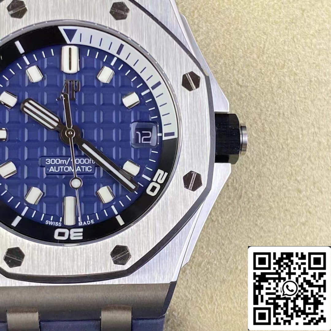 Audemars Piguet Royal Oak Offshore 15720ST.OO.A027CA.01 1:1 Best Edition ZF Factory Blue Dial EU Watch Store