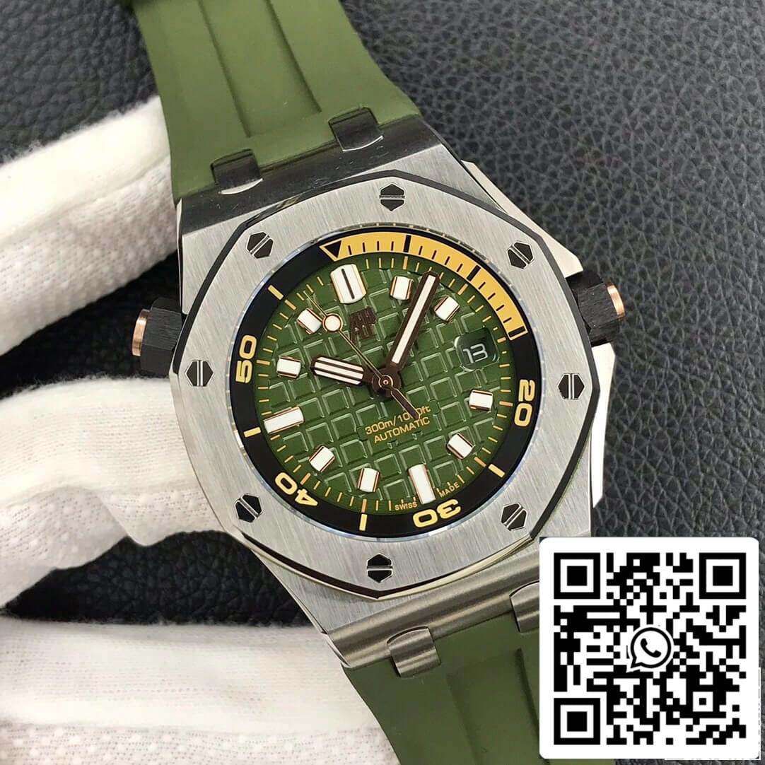 Audemars Piguet Royal Oak Offshore 15720ST.OO.A052CA.01 1:1 Best Edition BF Factory Army Green Dial EU Watch Store