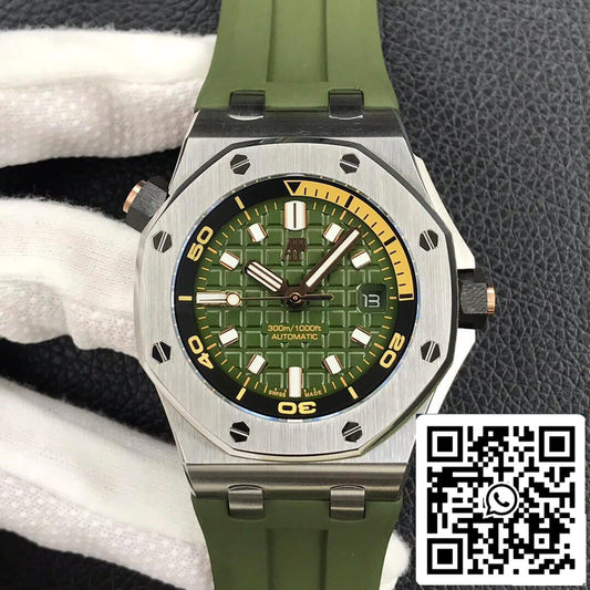 Audemars Piguet Royal Oak Offshore 15720ST.OO.A052CA.01 1:1 Best Edition BF Factory Army Green Dial EU Watch Store