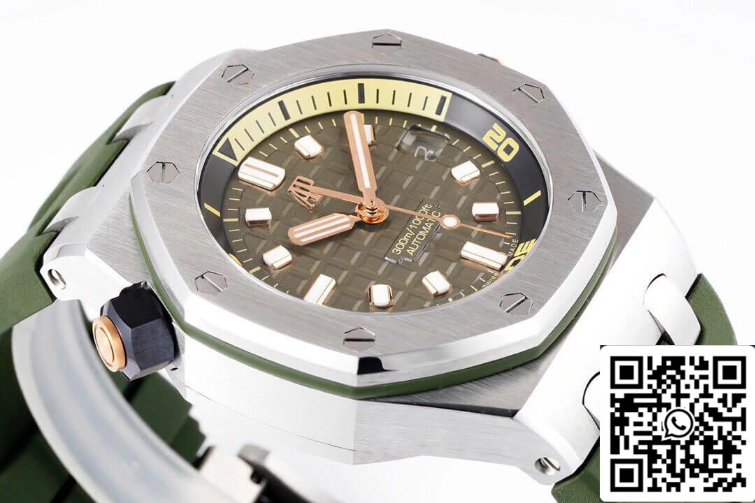 Audemars Piguet Royal Oak Offshore 15720ST.OO.A052CA.01 1:1 Best Edition ZF Factory Green Dial EU Watch Store