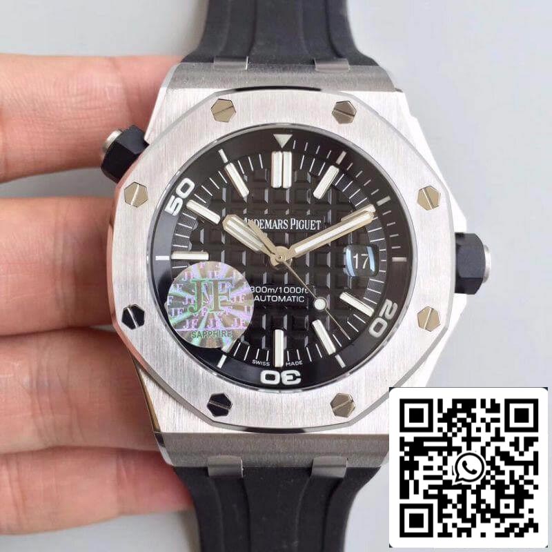 Audemars Piguet Royal Oak Offshore Diver 15703ST.OO.A002CA.01 JF Factory V10 1:1 Best Edition Swiss ETA3120 EU Watch Store