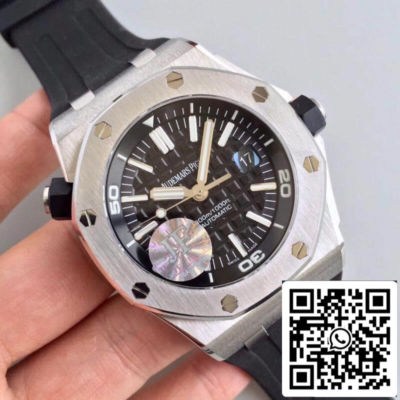 Audemars Piguet Royal Oak Offshore Diver 15703ST.OO.A002CA.01 JF Factory V10 1:1 Best Edition Swiss ETA3120 EU Watch Store