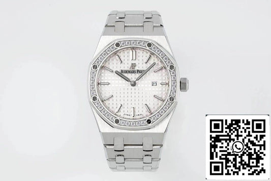 Audemars Piguet Royal Oak Quartz 33MM 67651ST.ZZ.1261ST.01 1:1 Best Edition ZF Factory Diamond Bezel EU Watch Store