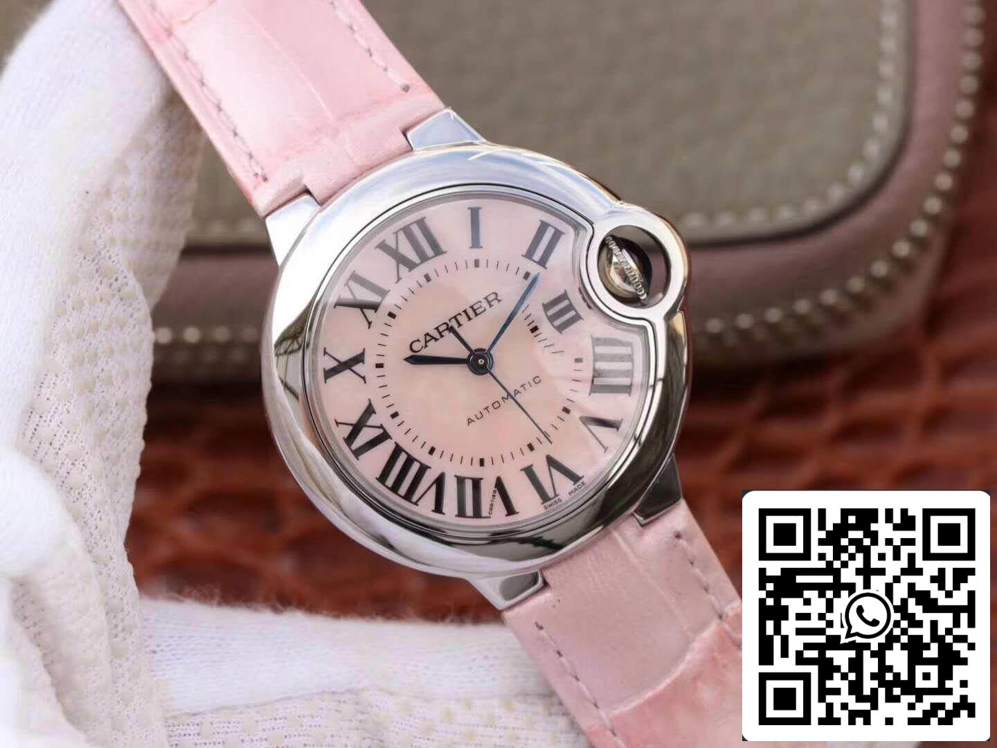 Ballon Bleu De Cartier 33 WSBB0002 V6 Factory 1:1 Best Edition Swiss ETA076 US Replica Watch