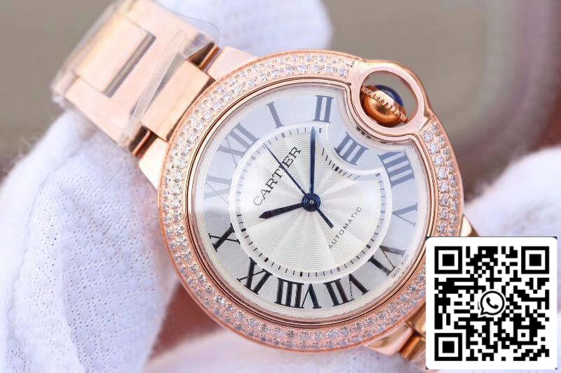 Ballon Bleu De Cartier 36MM WE902064 V9 Factory 1:1 Best Edition Swiss ETA2824-2 US Replica Watch