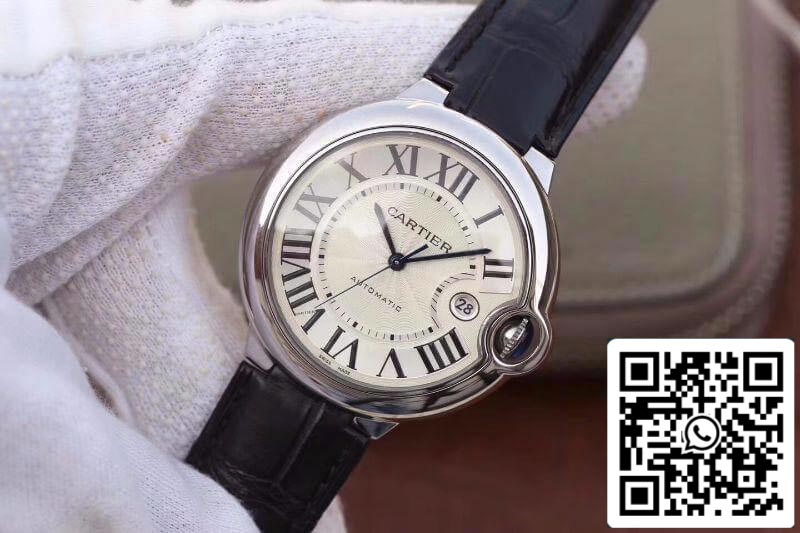 Ballon Bleu De Cartier 42 WGBB0018 V9 Factory Mechanical Watches 1:1 Best Edition Swiss ETA2824-2 Platinum Wrapped US Replica Watch