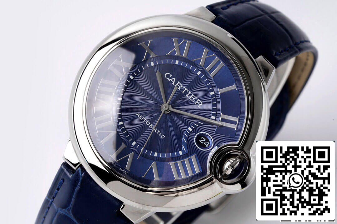 Ballon Bleu De Cartier 42MM WSBB0027 1:1 Best Edition AF Factory Blue Dial US Replica Watch