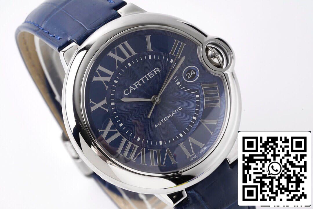 Ballon Bleu De Cartier 42MM WSBB0027 1:1 Best Edition AF Factory Blue Dial US Replica Watch