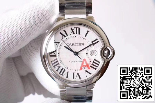 Ballon Bleu De Cartier W69012Z4 1:1 Best Edition V6 Factory Silver Dial US Replica Watch