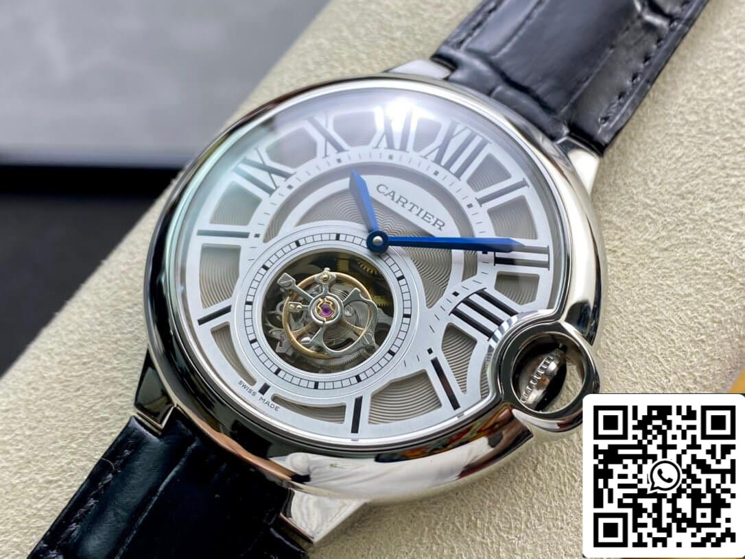 Ballon Bleu De Cartier W6920021 1:1 Best Edition BBR Factory Tourbillon Dial US Replica Watch