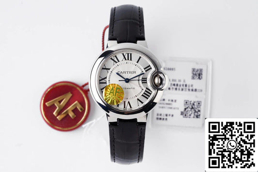 Ballon Bleu De Cartier W6920085 33MM 1:1 Best Edition AF Factory White Dial US Replica Watch