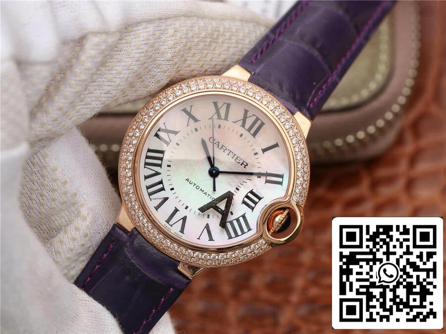 Ballon Bleu De Cartier WE902066 1:1 Best Edition V6 Factory V4 Rose Gold US Replica Watch