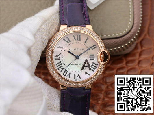 Ballon Bleu De Cartier WE902066 1:1 Best Edition V6 Factory V4 Rose Gold US Replica Watch