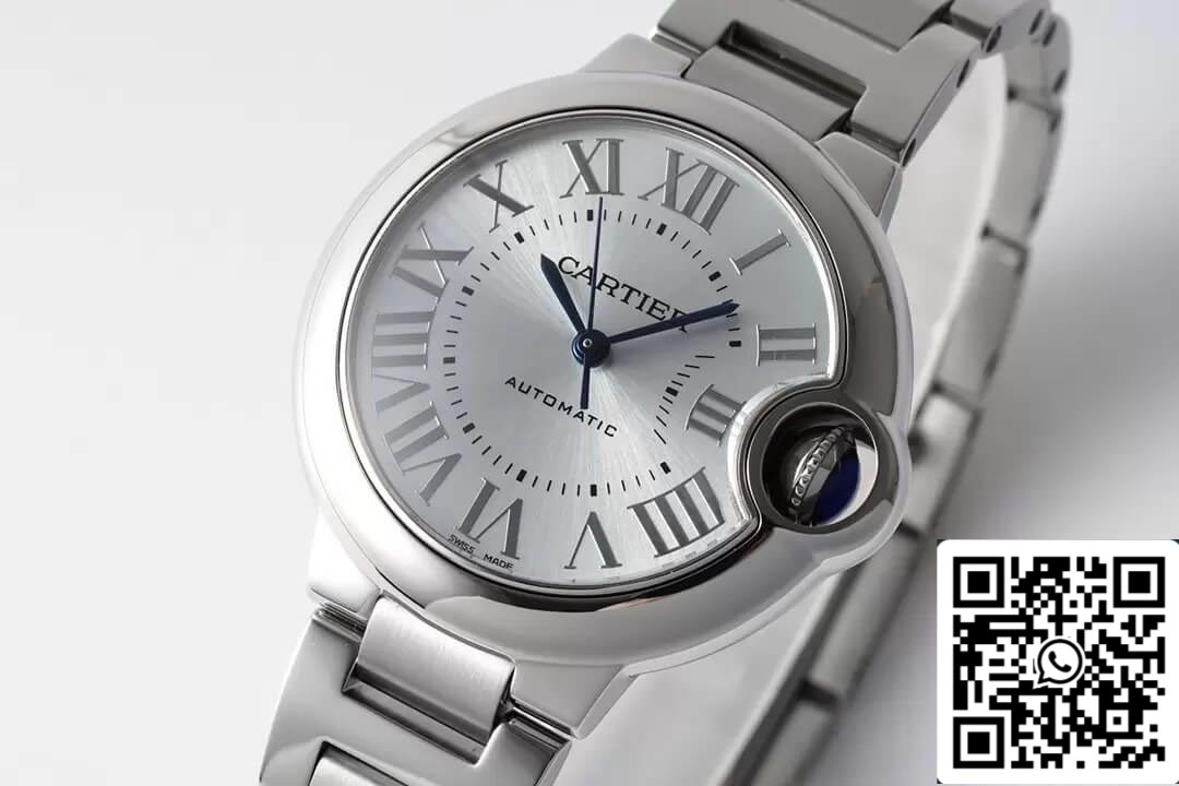 Ballon Bleu De Cartier WSBB0062 33MM 1:1 Best Edition AF Factory Steel Strap US Replica Watch