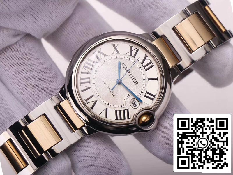 Ballon Bleu de Cartier W69009Z3 1:1 Best Edition V9 Factory Silver Dial Swiss ETA US Replica Watch