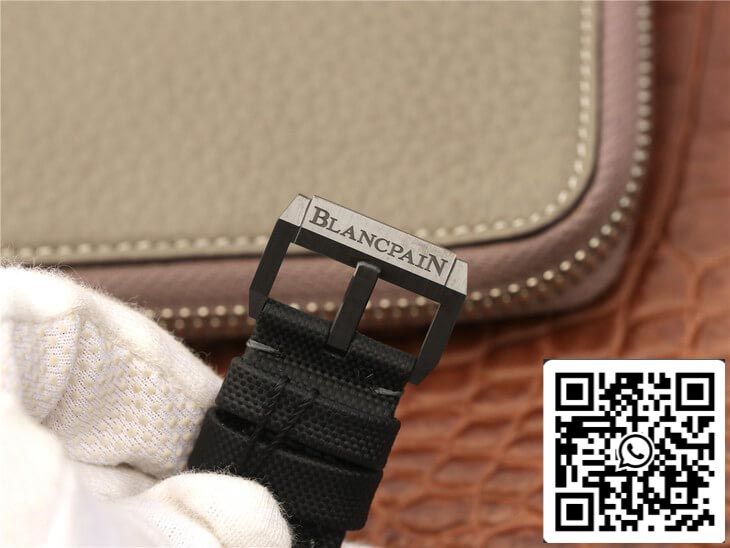 Blancpain Fifty Fathoms Bathyscaphe 5000-0130-B52-B 1:1 Best Edition GF Factory Black Dial US Replica Watch