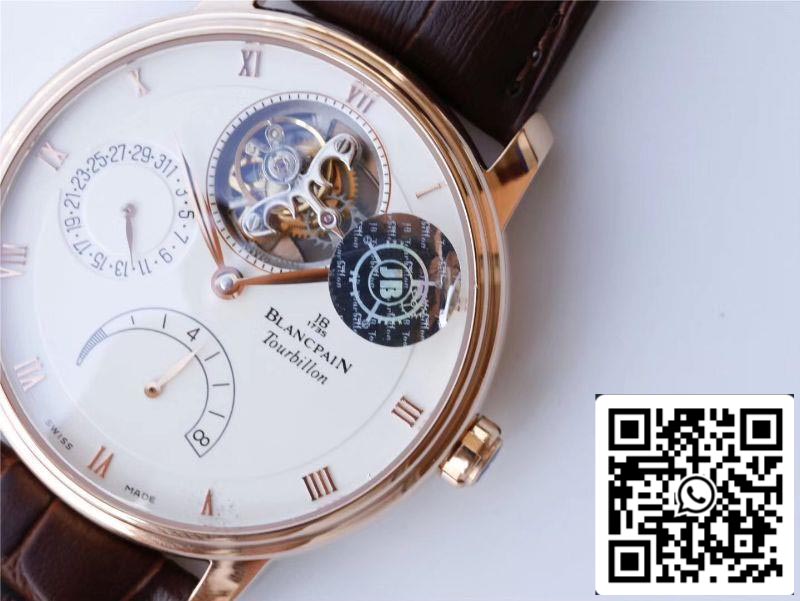 Blancpain Villeret 6025 1542 55 Real Tourbillon 1 1 Best Edition