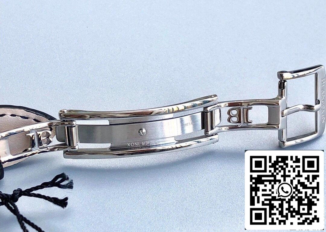 Blancpain Villeret 6551-1127-55B 1:1 Best Edition ZF Factory Black Dial US Replica Watch