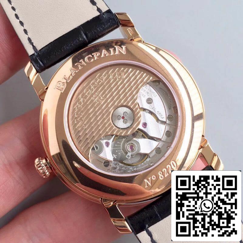 Blancpain Villeret 6654-3642-55B OM Factory 1:1 Best Edition Swiss ETA6654 US Replica Watch