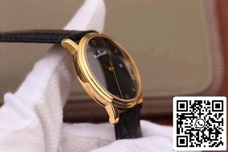 Blancpain Villeret Ultraplate 6651-1127-55B ZF Factory 1:1 Best Edition Swiss ETA1151 US Replica Watch