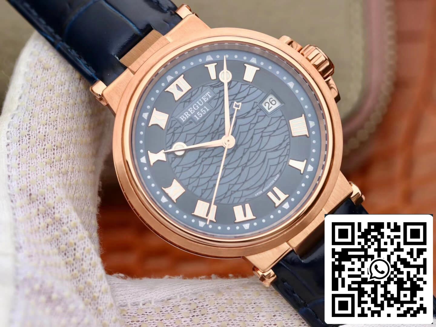 Breguet Marine 5517 1 1 Best Edition V9 Factory Rose Gold EU