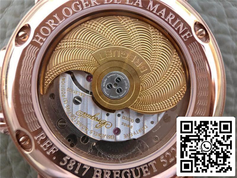 Breguet Marine 5817BR/Z2/5V8 1:1 Best Edition US Replica Watch