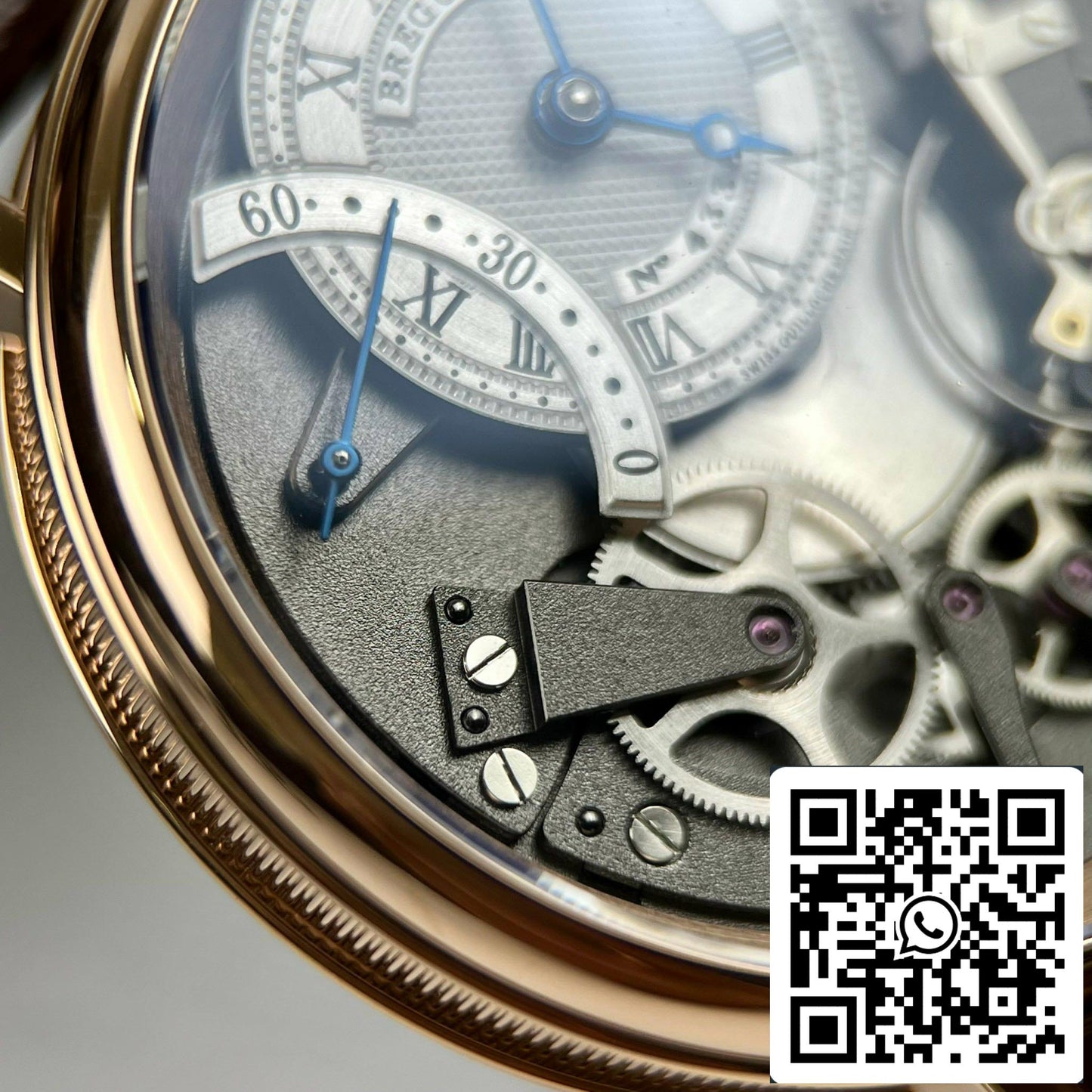 Breguet Tradition 7097BR/G1/9WU 1:1 Best Edition ZF Factory 18k Rose Gold US Replica Watch