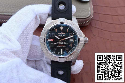 Breitling Avenger II A3239011/BC34/152S/A20S.1 GF Factory 1:1 Best Edition Swiss ETA2836 Black Dial US Replica Watch