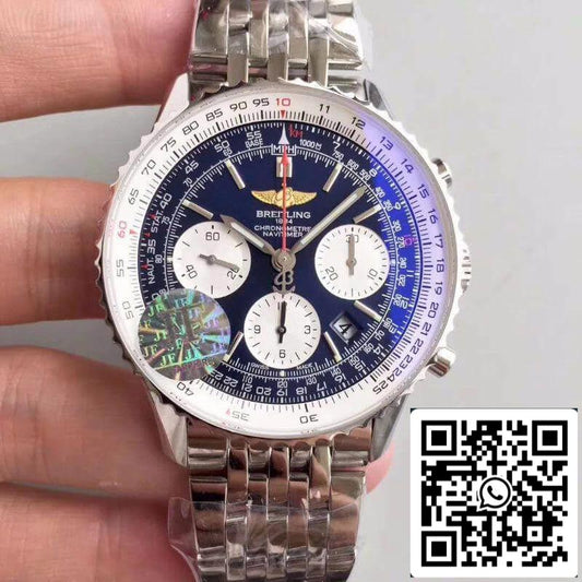Breitling Navitimer 01 AB012012/BB01/447A JF Factory 1:1 Best Edition Swiss ETA7750 US Replica Watch