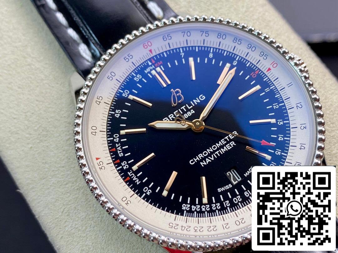 Breitling Navitimer 1 A17326211B1P1 1:1 Best Edition V7 Factory Cowhide Strap US Replica Watch