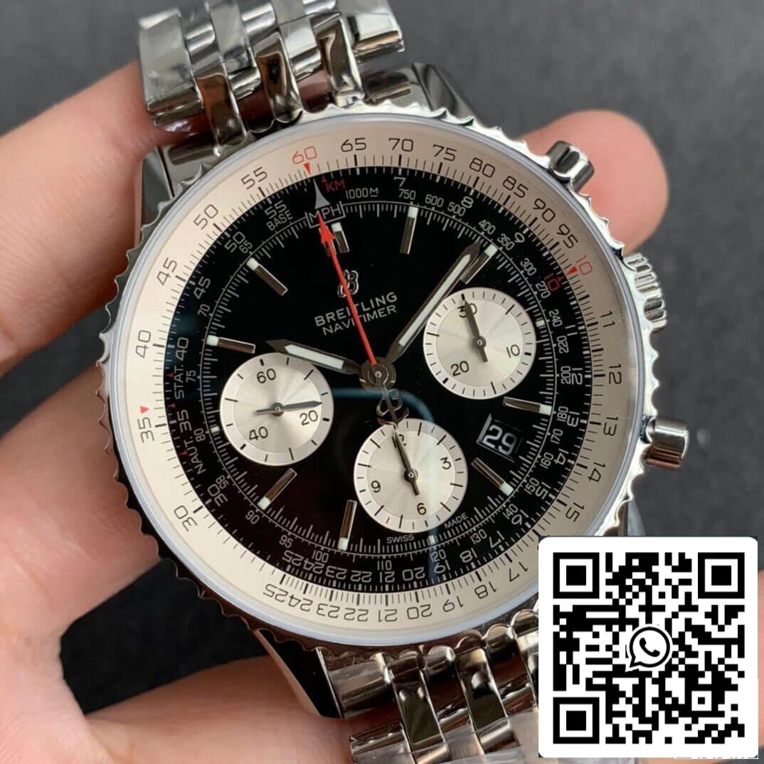 Breitling Navitimer 1 B01 AB0121211B1A1 1:1 Best Edition GF Factory Stainless Steel US Replica Watch
