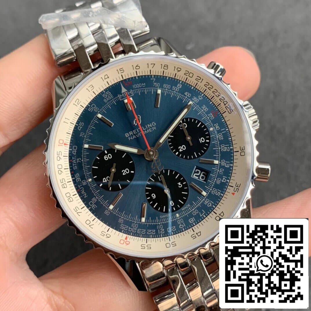 Breitling Navitimer 1 B01 AB0121211C1A1 1:1 Best Edition GF Factory Stainless Steel US Replica Watch