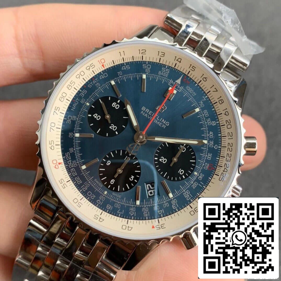 Breitling Navitimer 1 B01 AB0121211C1A1 1:1 Best Edition GF Factory Stainless Steel US Replica Watch