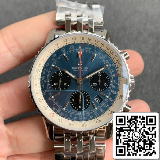 Breitling Navitimer 1 B01 AB0121211C1A1 1:1 Best Edition GF Factory Stainless Steel US Replica Watch