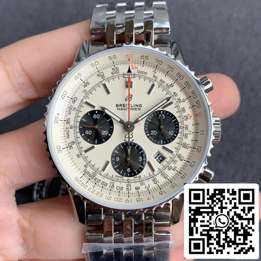 Breitling Navitimer 1 B01 AB0121211G1A1 1:1 Best Edition GF Factory Stainless Steel US Replica Watch