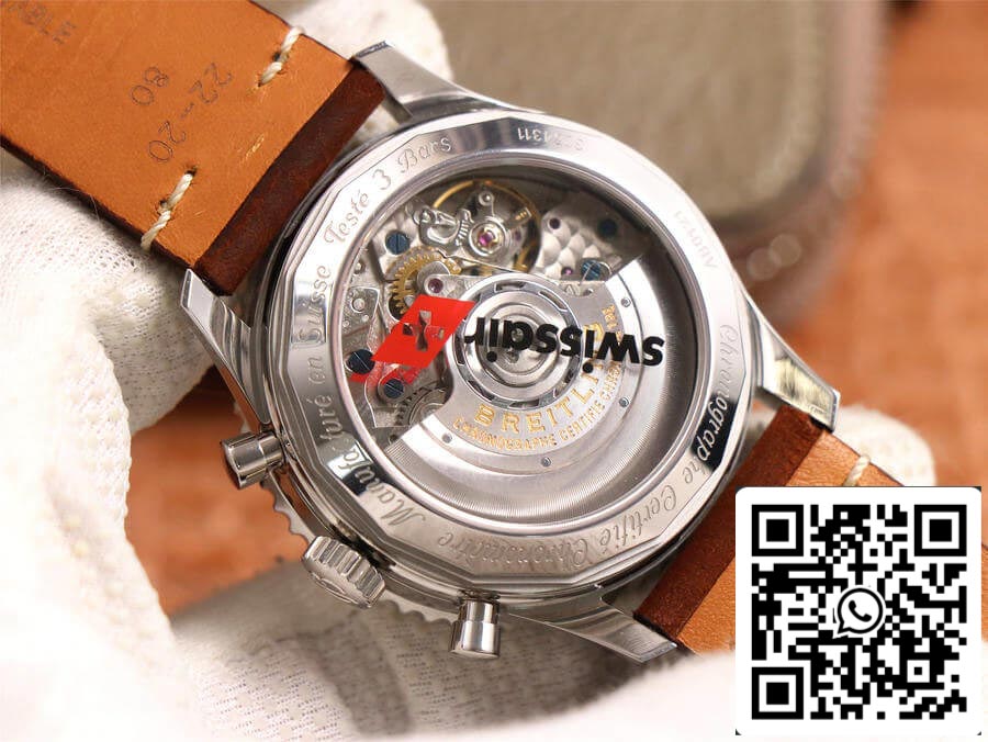 Breitling Navitimer AB01211B1B1X1 1:1 Best Edition V9 Factory Black Dial US Replica Watch