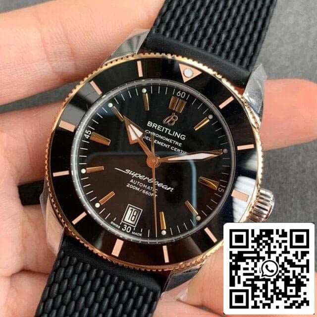 Breitling Superocean Heritage UB2010121B1S1 1:1 Best Edition GF Factory Rose Gold US Replica Watch