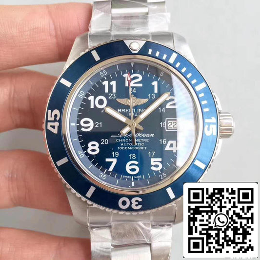 Breitling Superocean II A17392D7/BD68 GF Factory 1:1 Best Edition Swiss ETA2824 Blue Dial US Replica Watch