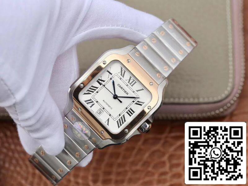 Cartier De Santos W2SA0006 2018 BV Factory 1:1 Best Edition Swiss ETA 9015 US Replica Watch