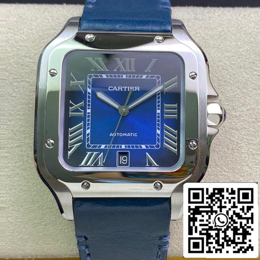 Cartier De Santos WSSA0030 1:1 Best Edition BV Factory Cowhide Strap US Replica Watch