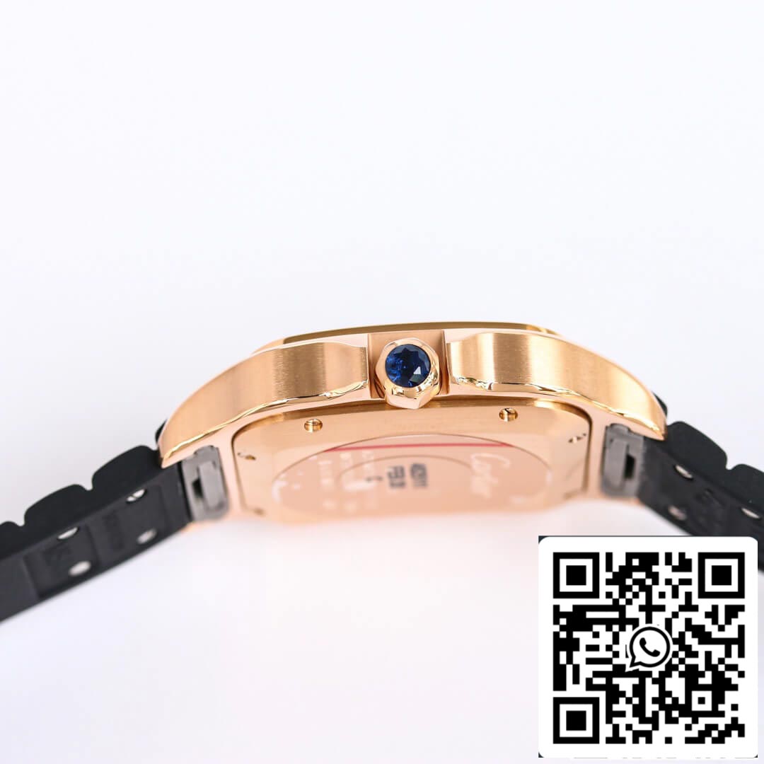 Cartier Santos WGSA0007 1:1 Best Edition GF Factory V2 Rose Gold US Replica Watch