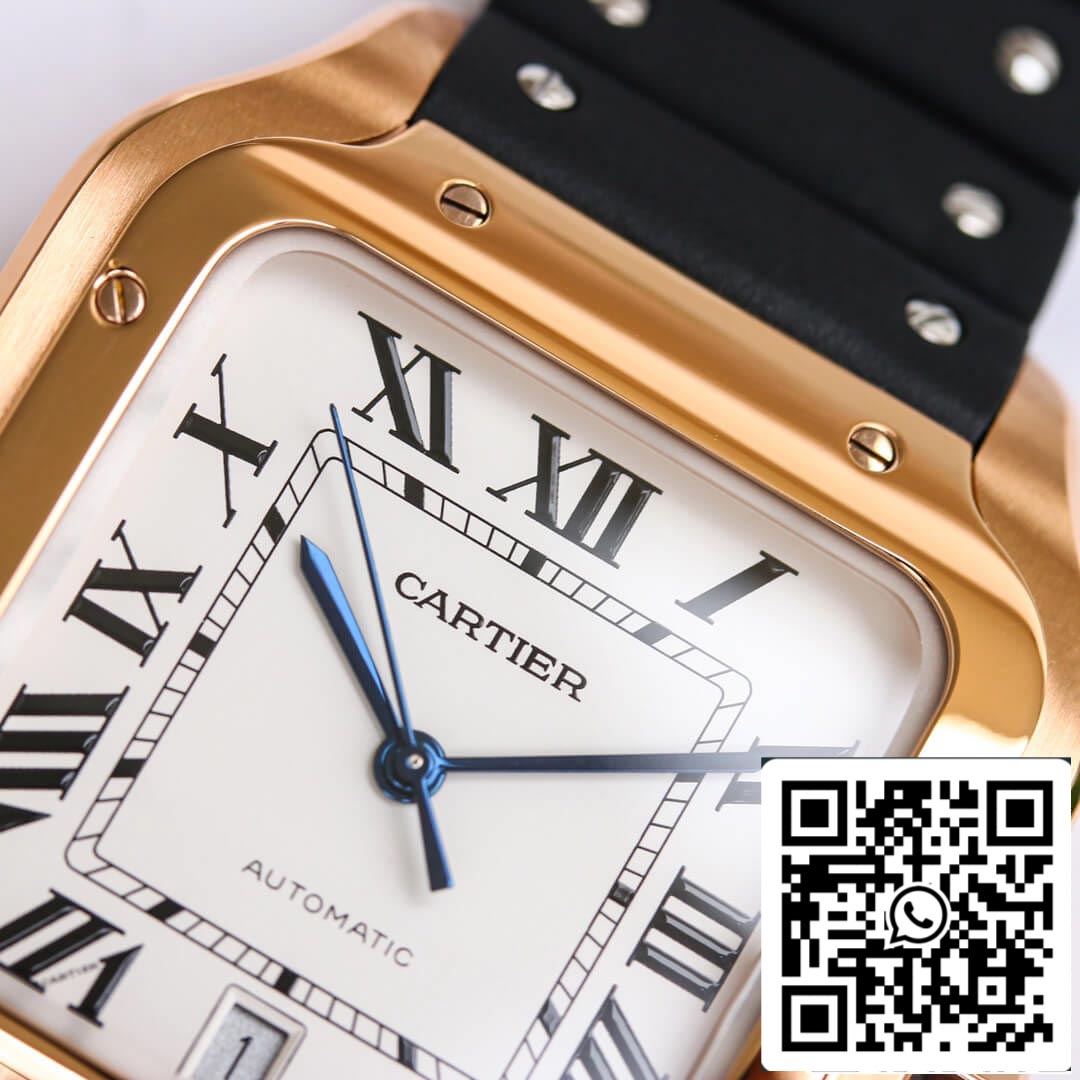 Cartier Santos WGSA0007 1:1 Best Edition GF Factory V2 Rose Gold US Replica Watch