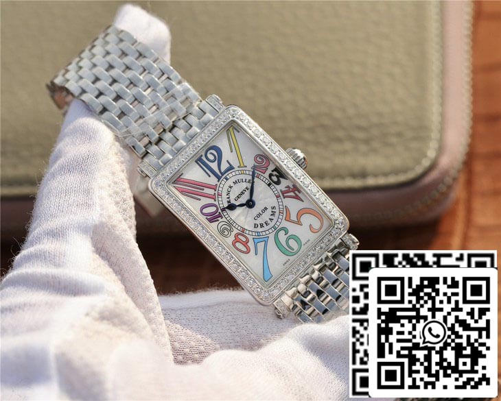 Franck Muller LONG ISLAND 952 Ladies 1:1 Best Edition ABF Factory Silvery White Dial US Replica Watch